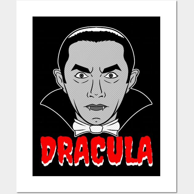 Classic Dracula Wall Art by nickbeta